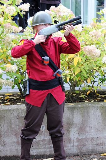 Team Fortress Soldier Cosplay Team Fortress Soldier Cosplay