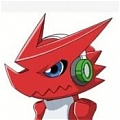 Shoutmon 가발 from Digimon Fusion