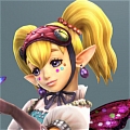 Agitha wig from Hyrule Warriors