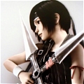 Yuffie Kisaragi peluca de Final Fantasy VII