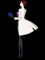 Rutile парик from Land of the Lustrous