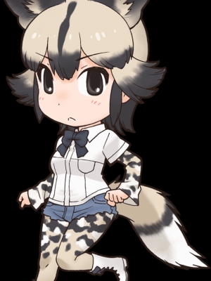 African Wild Dog wig from Kemono Friends