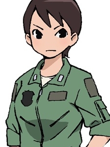 Eri Hoshino (Dragon Pilot: Hisone and Masotan)