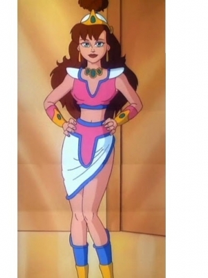 Princess Lana peruca from Captain N: The Game Master