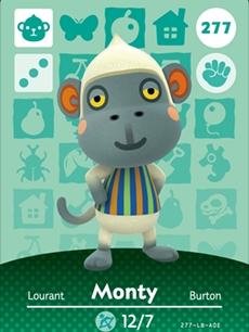 Monty(Animal Crossing)