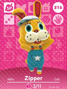 Zipper T. Bunny(Animal Crossing)