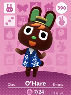O'Hare(Animal Crossing)