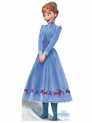 Anna peruca from Olaf's Frozen Adventure