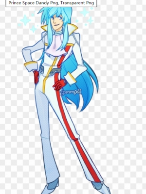 Prince peruca from Space Dandy