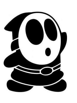 shy guy costume for sale